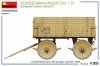 MiniArt 35487 Sonderanhanger 0st 1,5T. German Cargo Trailer 1/35